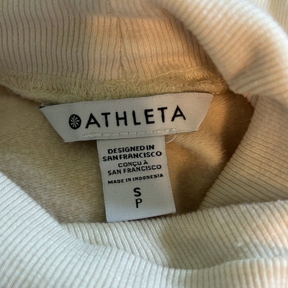 Athleta cowl neck luxe sweatshirt with back detail - Picture 4 of 4